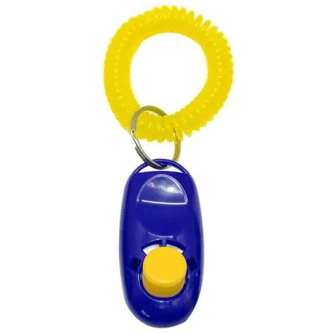 Clicker Trainer for Dogs – Easy Obedience Tool with Wrist Strap