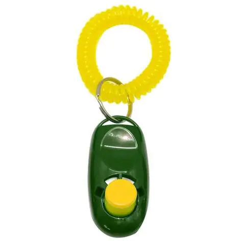 Clicker Trainer for Dogs – Easy Obedience Tool with Wrist Strap