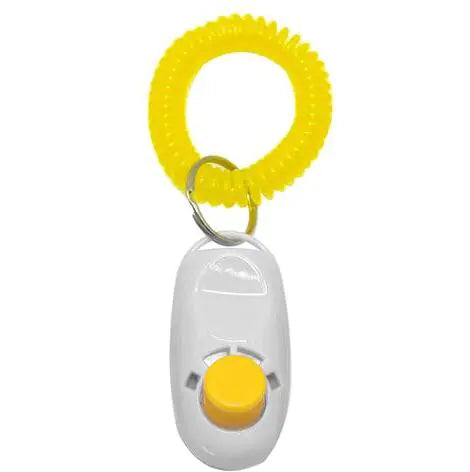 Clicker Trainer for Dogs – Easy Obedience Tool with Wrist Strap