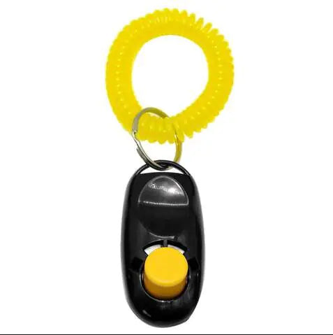 Clicker Trainer for Dogs – Easy Obedience Tool with Wrist Strap