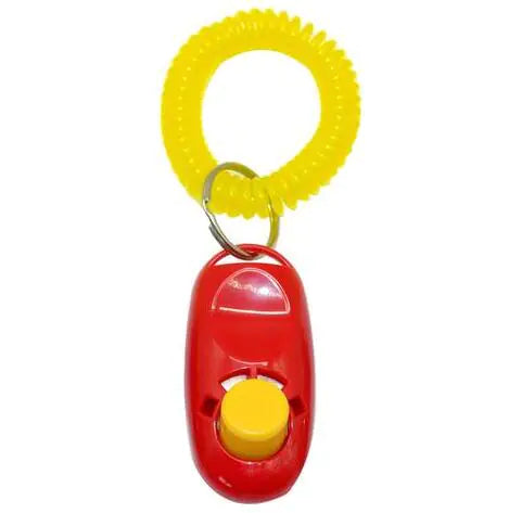 Clicker Trainer for Dogs – Easy Obedience Tool with Wrist Strap