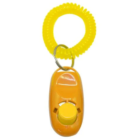 Clicker Trainer for Dogs – Easy Obedience Tool with Wrist Strap