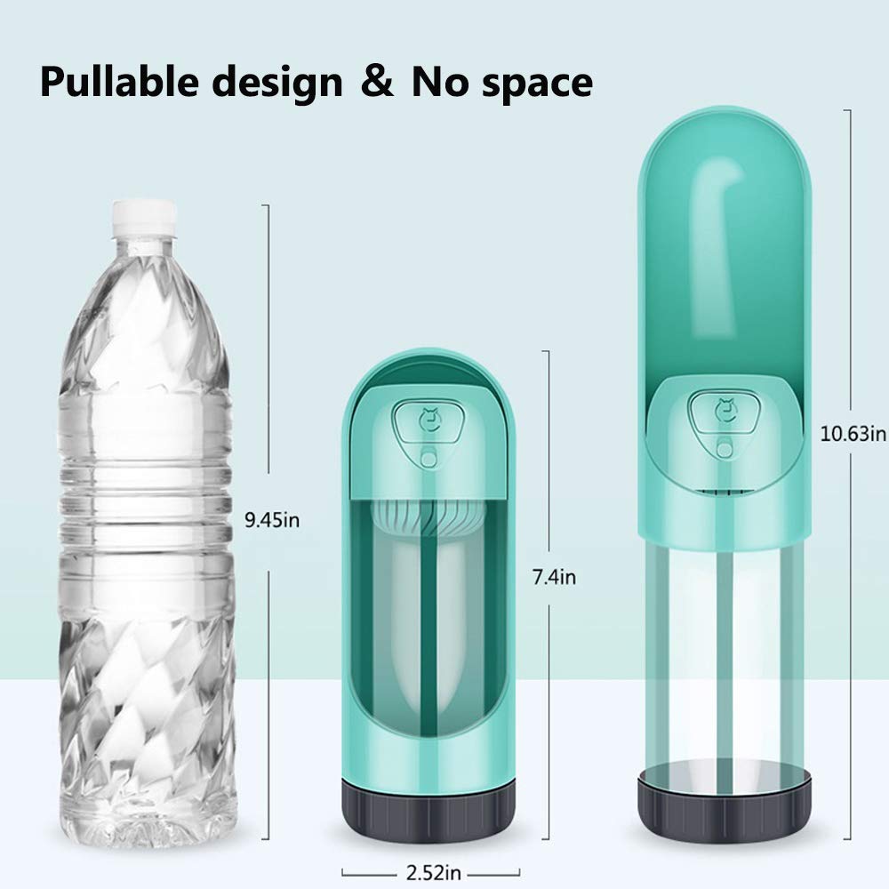 Portable Dog Water Bottle – Leakproof Hydration on the Go